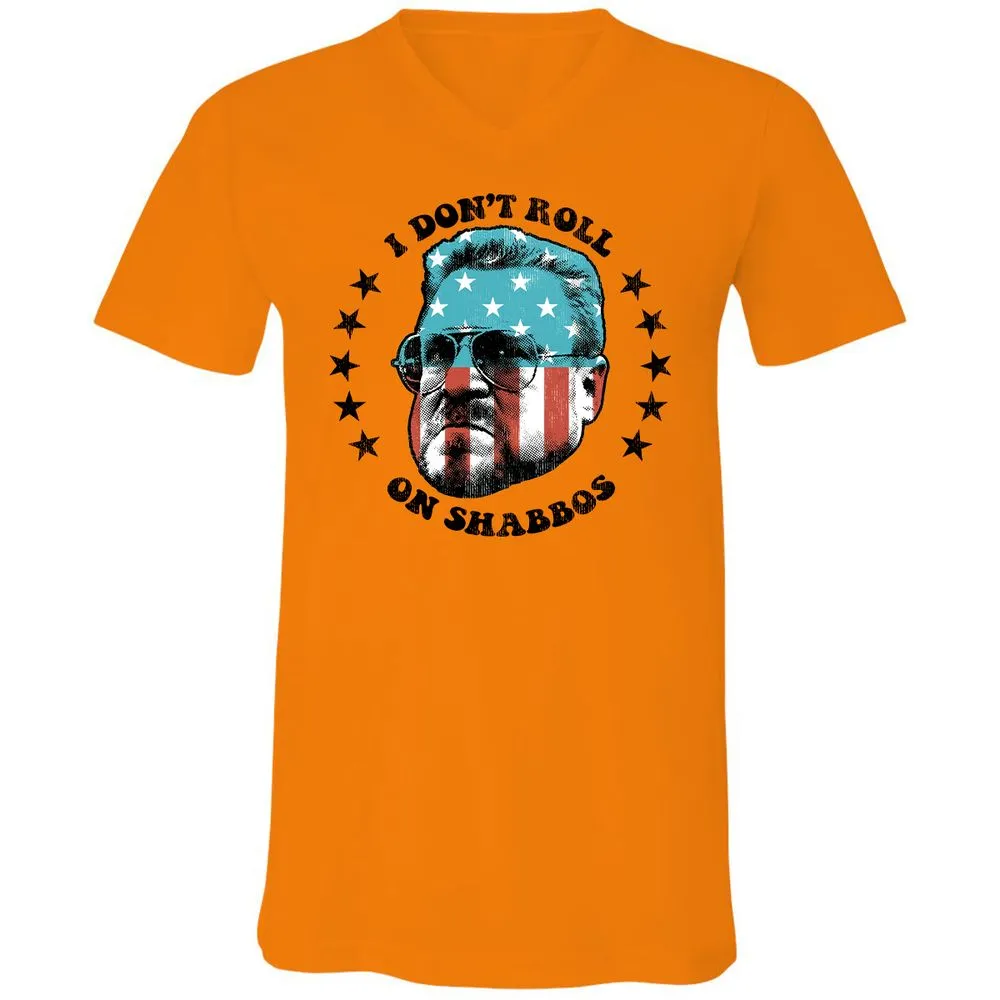 Unisex V-Neck T-Shirt - ZFX29XY1 - Orange - 11