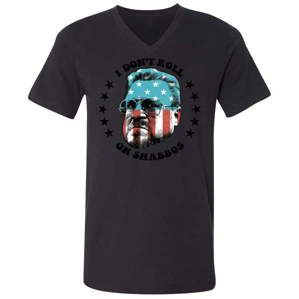 Unisex V-Neck T-Shirt - ZFX29XY1 - Black - 16