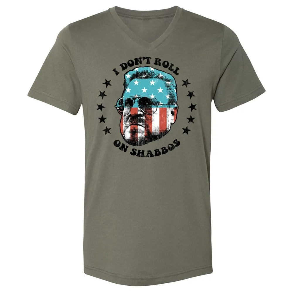 Unisex V-Neck T-Shirt - ZFX29XY1 - Military Green - 10
