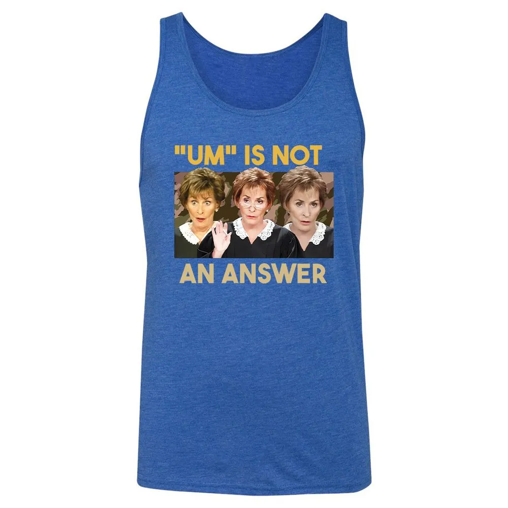 Unisex Jersey Tank - U3K9NHY8 - True Royal Triblend - 12