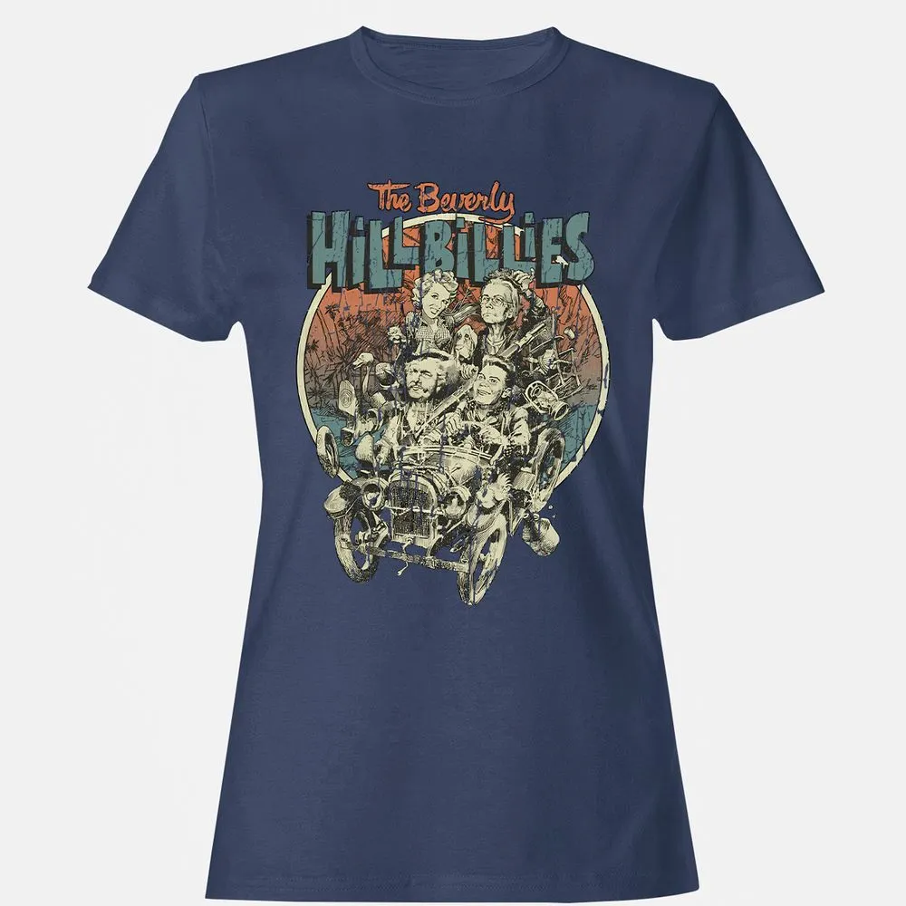 Women's T-Shirt - DHMJ3UYB - Navy - 10