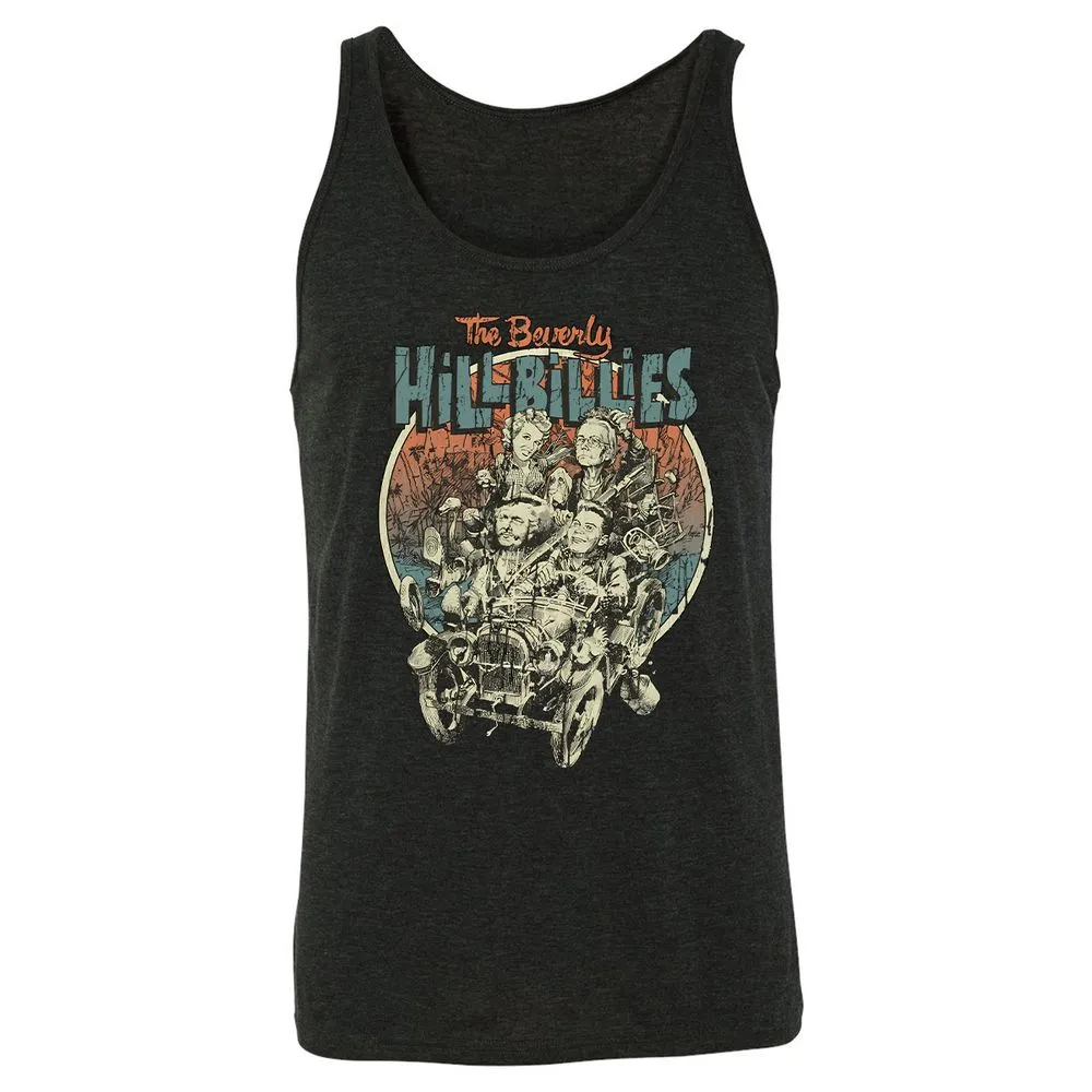 Unisex Jersey Tank - 73WENM5L - Charcoal Black Triblend - 5