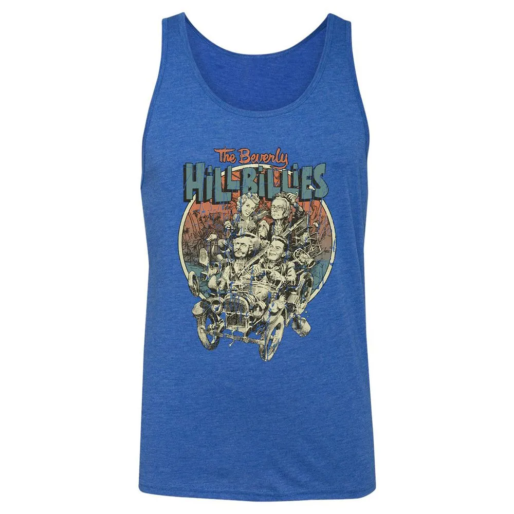 Unisex Jersey Tank - 73WENM5L - True Royal Triblend - 12