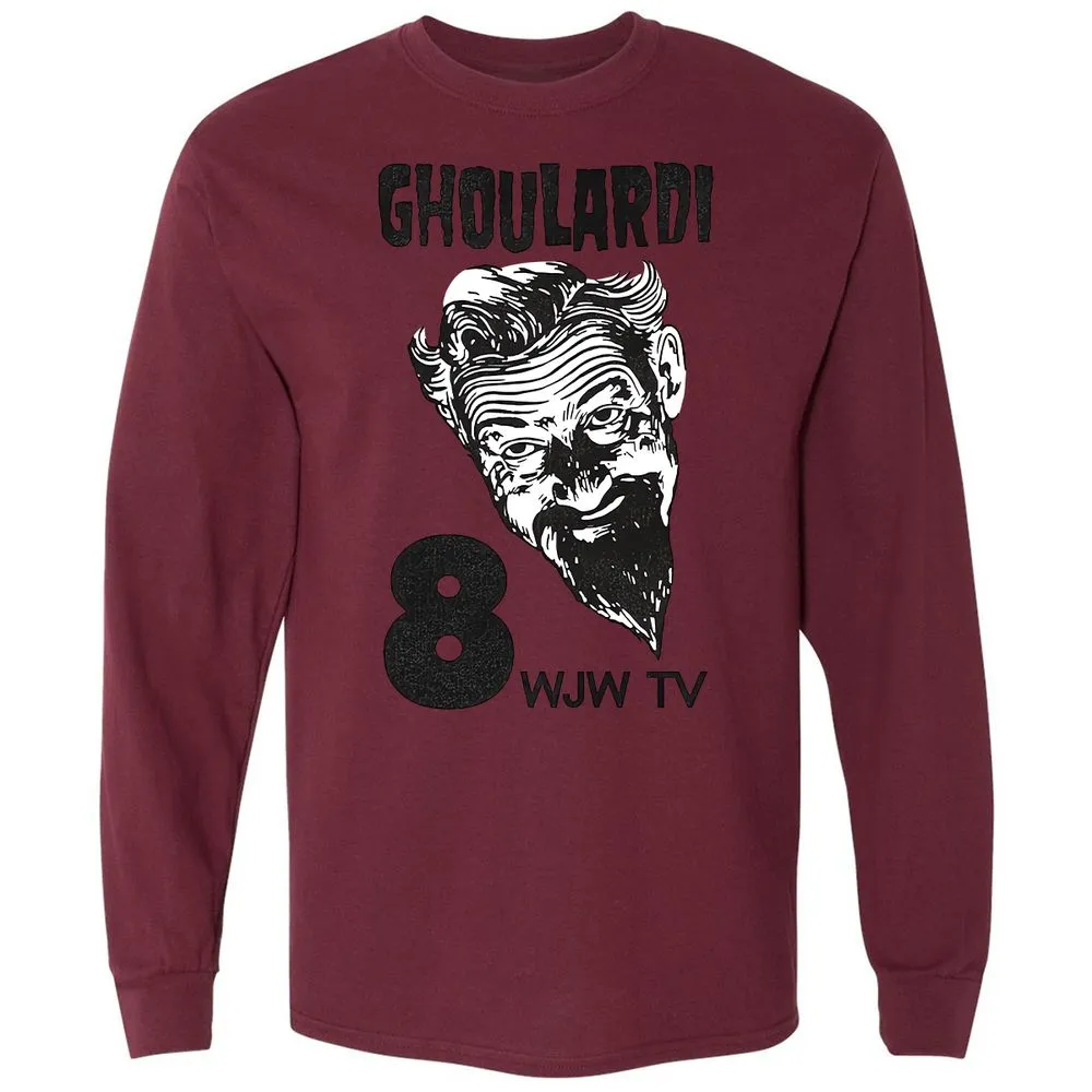 Long Sleeve T-Shirt - 53133GF4 - Maroon - 11