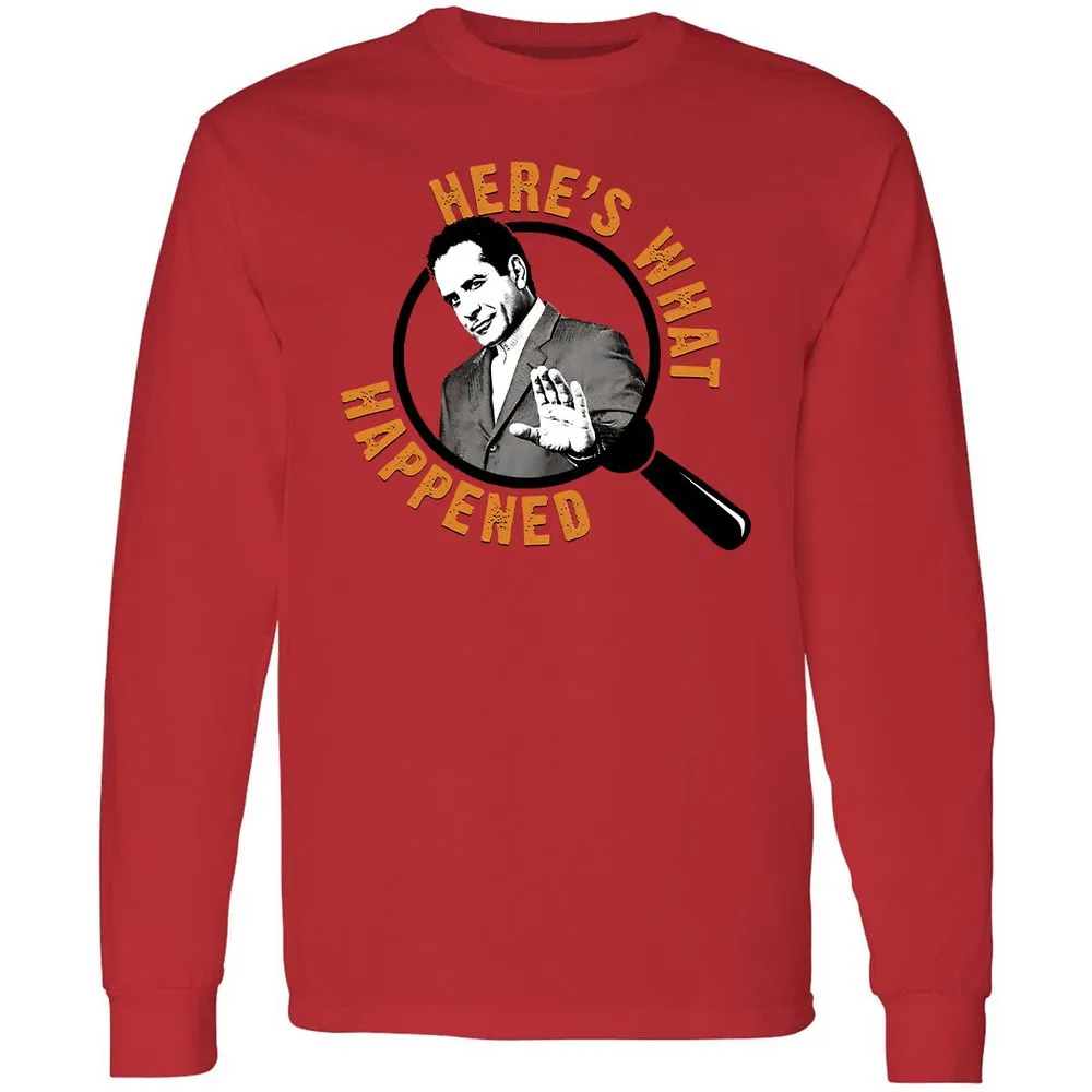 Long Sleeve T-Shirt - 85SRQNAW - Red - 14