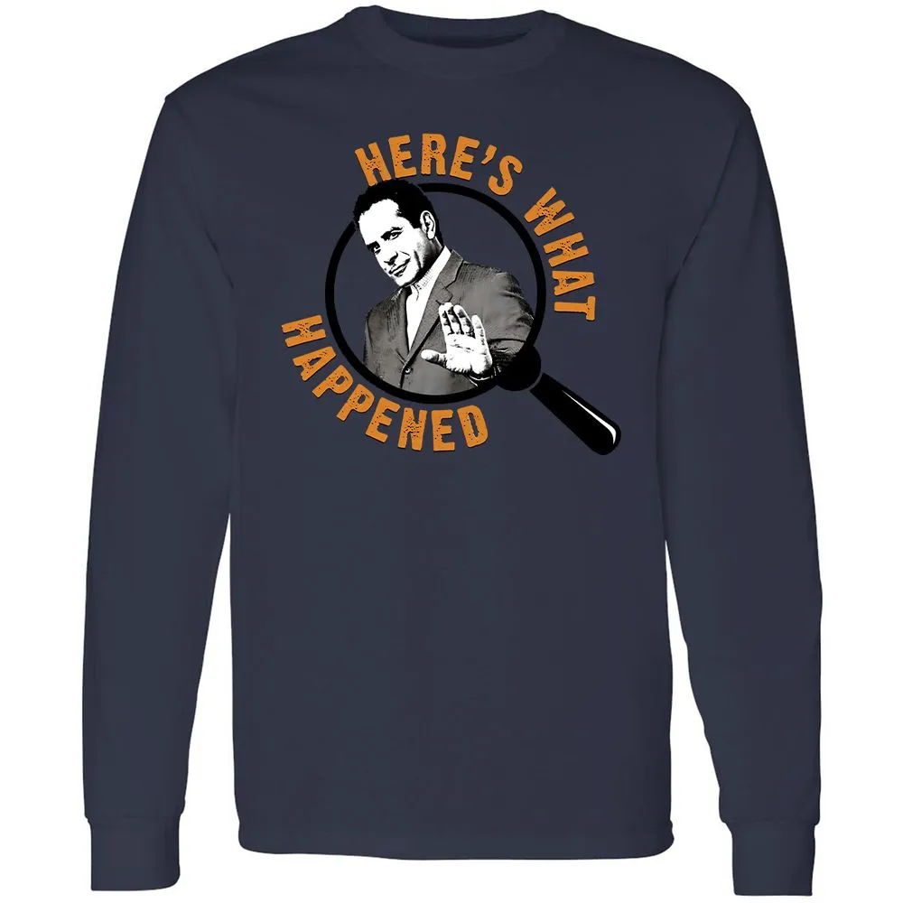 Long Sleeve T-Shirt - 85SRQNAW - Navy - 12