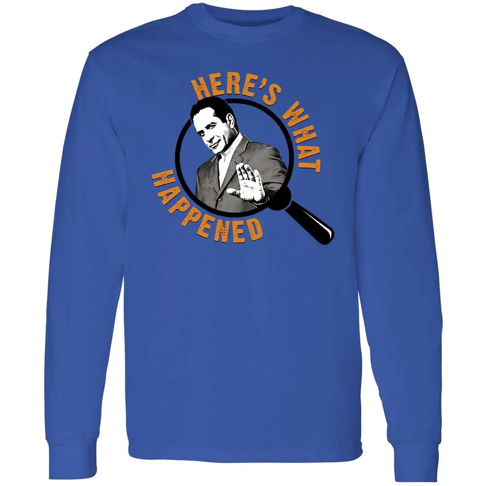 Long Sleeve T-Shirt - 85SRQNAW - Royal - 4