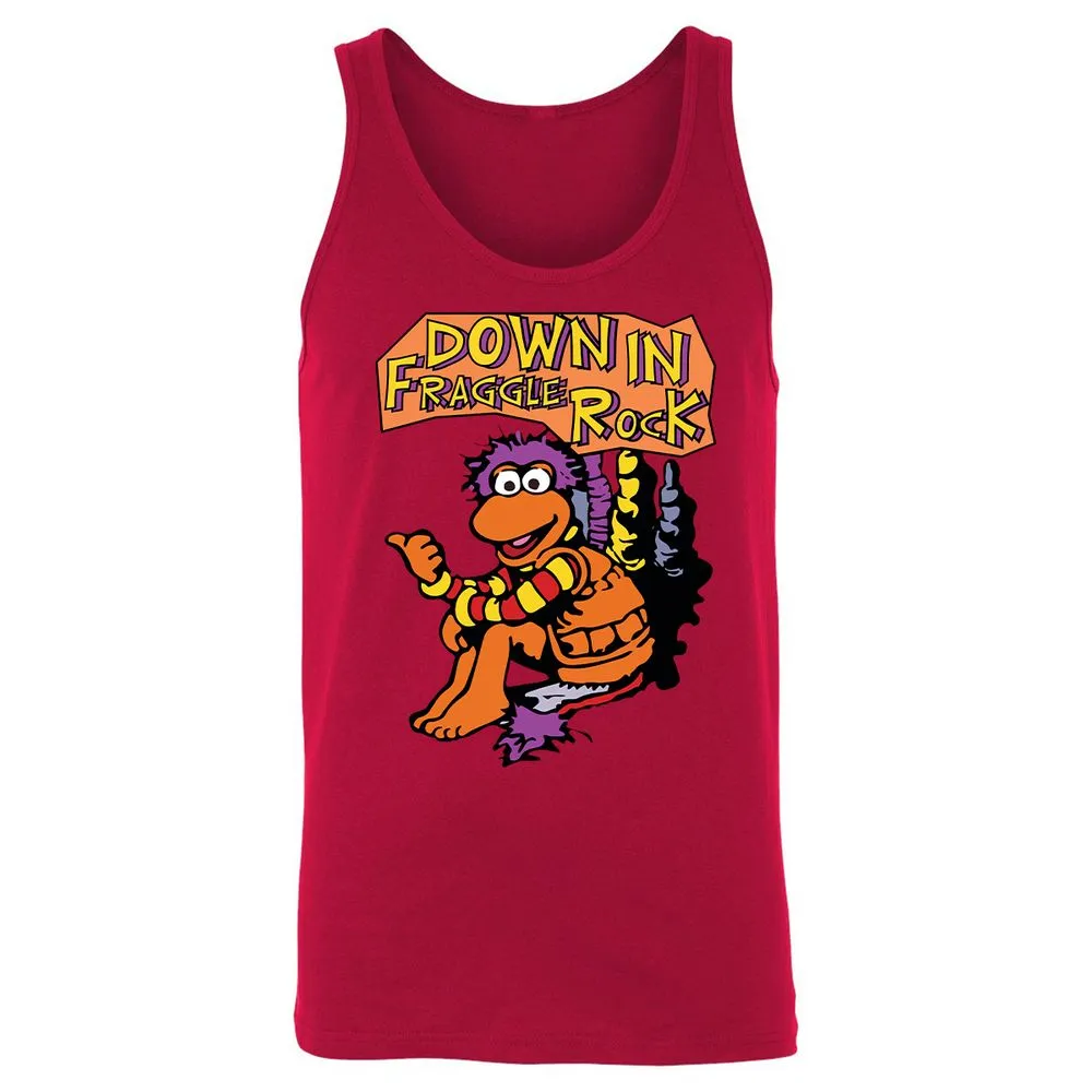 Unisex Jersey Tank - 5T6A5YLA - Red - 11