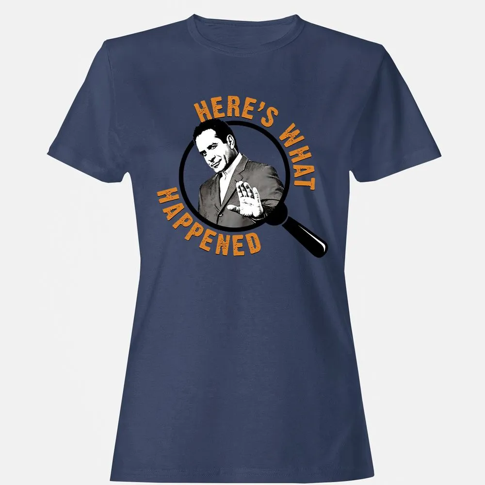 Women's T-Shirt - BNQ7UT5P - Navy - 10