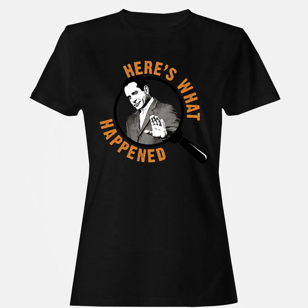 Women's T-Shirt - BNQ7UT5P - Black - 16