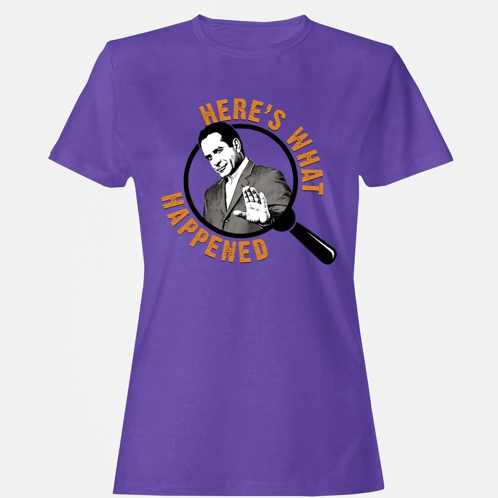 Women's T-Shirt - BNQ7UT5P - Purple - 12