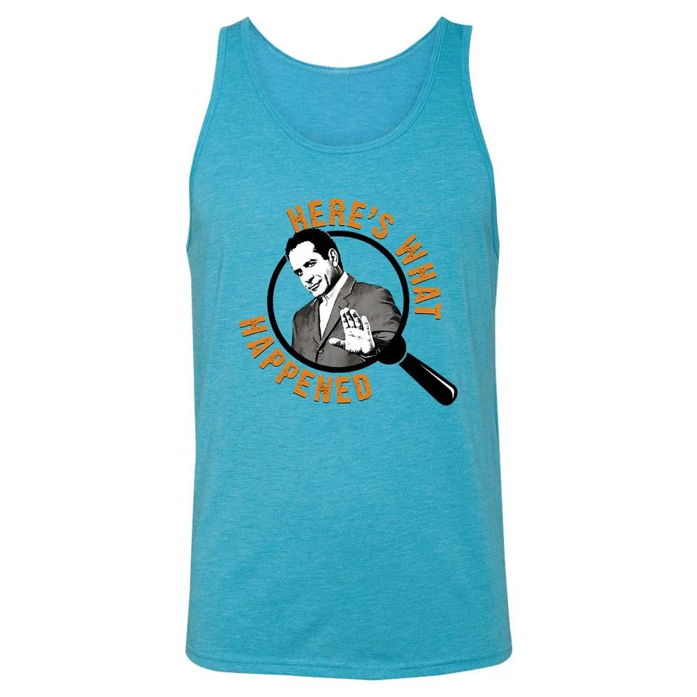 Unisex Jersey Tank - 458WS1PJ - Aqua Triblend - 3