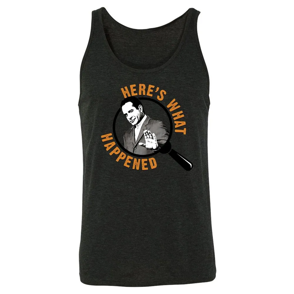 Unisex Jersey Tank - 458WS1PJ - Charcoal Black Triblend - 5