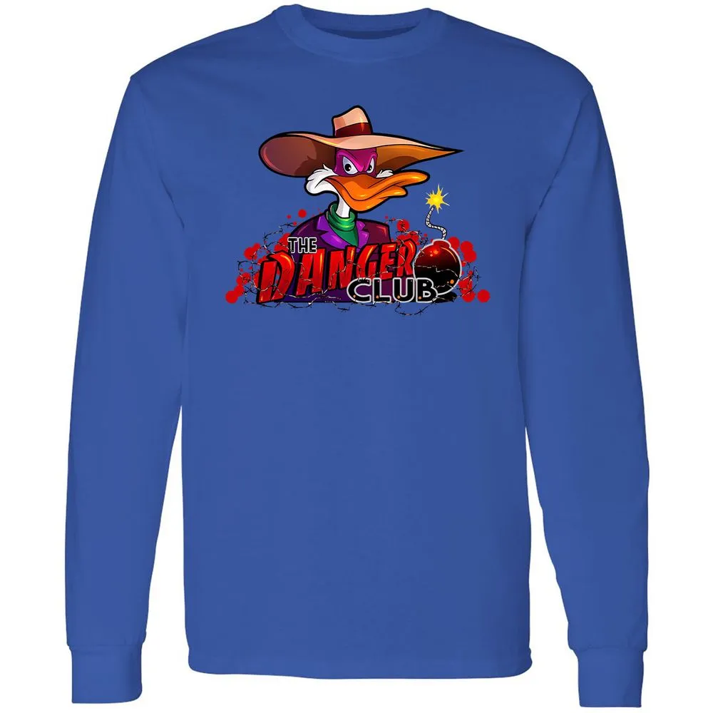 Long Sleeve T-Shirt - 9JGPN9TM - Royal - 4