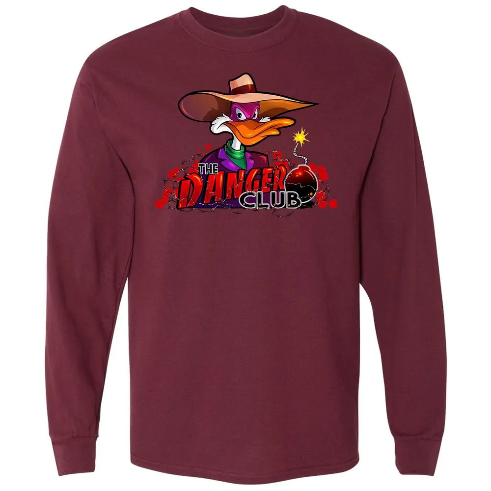 Long Sleeve T-Shirt - 9JGPN9TM - Maroon - 11