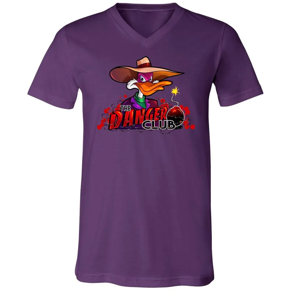 Unisex V-Neck T-Shirt - RWCKX19B - Team Purple - 2