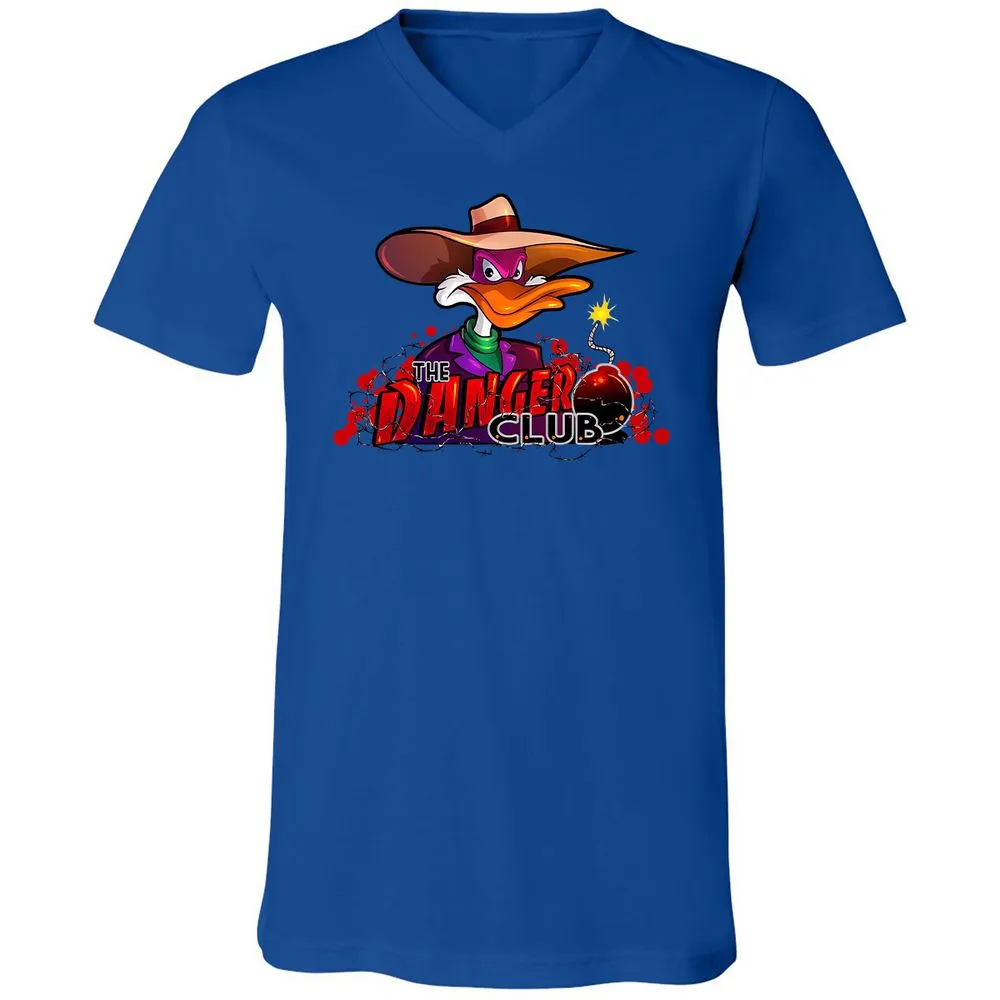 Unisex V-Neck T-Shirt - RWCKX19B - True Royal - 4