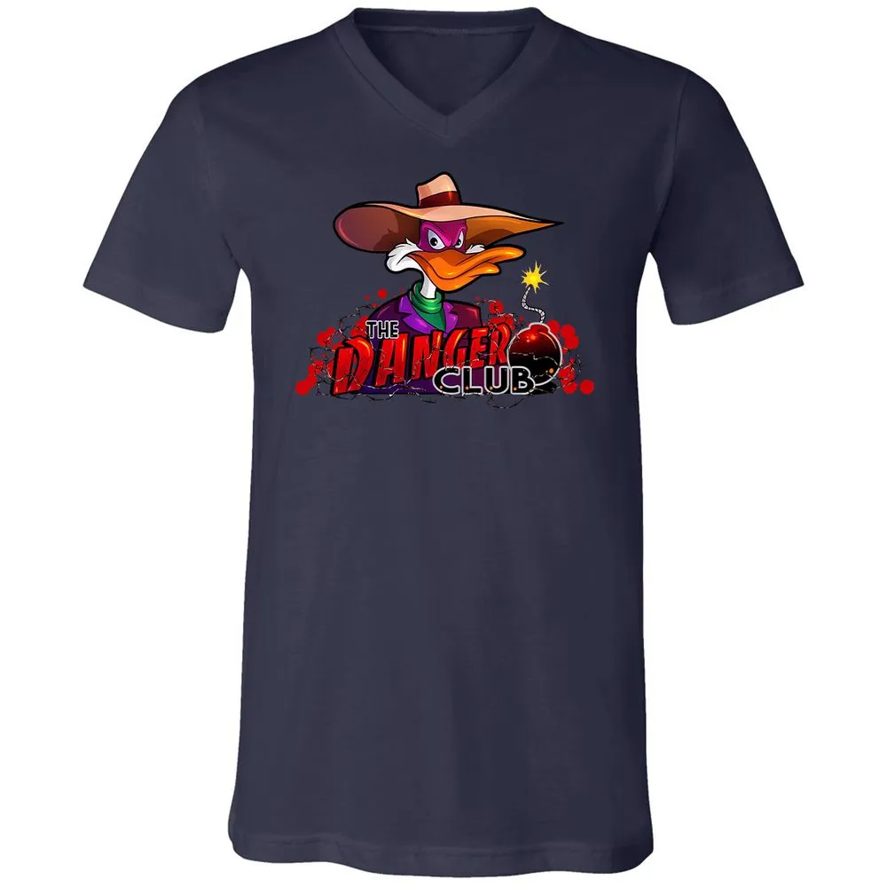 Unisex V-Neck T-Shirt - RWCKX19B - Navy - 9