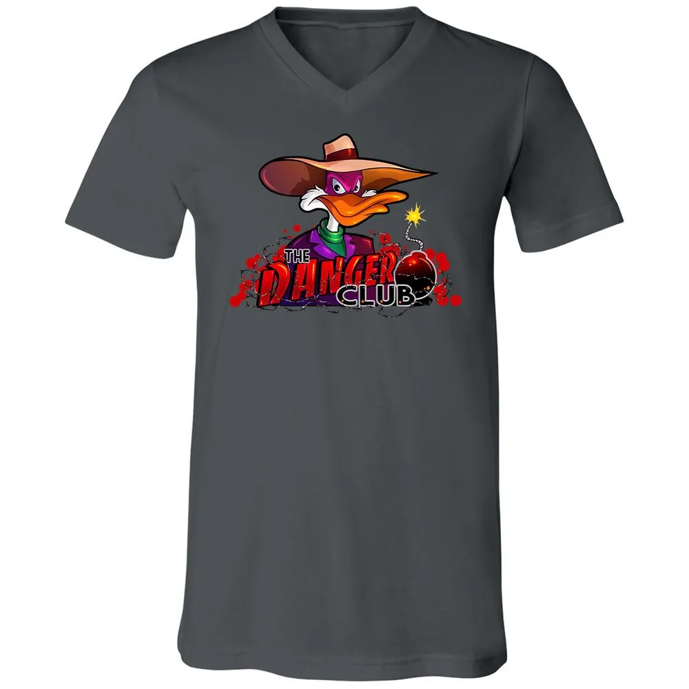 Unisex V-Neck T-Shirt - RWCKX19B - Asphalt - 12