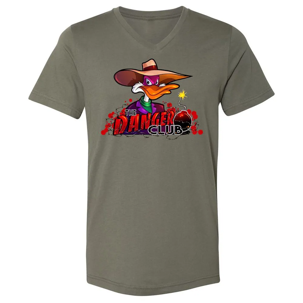 Unisex V-Neck T-Shirt - RWCKX19B - Military Green - 10