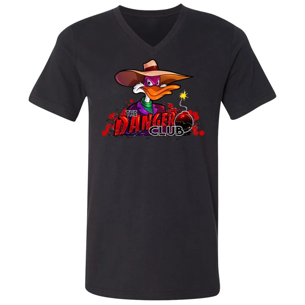 Unisex V-Neck T-Shirt - RWCKX19B - Black - 16