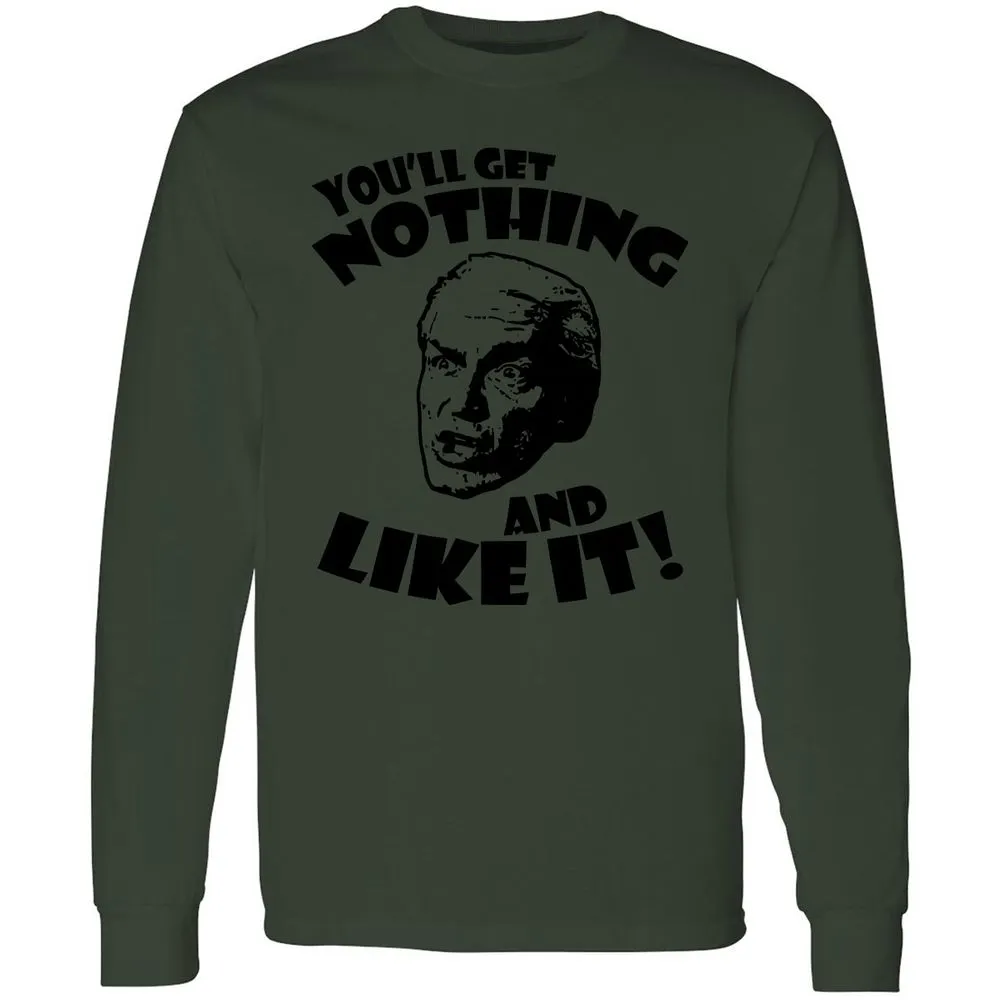 Long Sleeve T-Shirt - C49Y54PM - Forest Green - 8