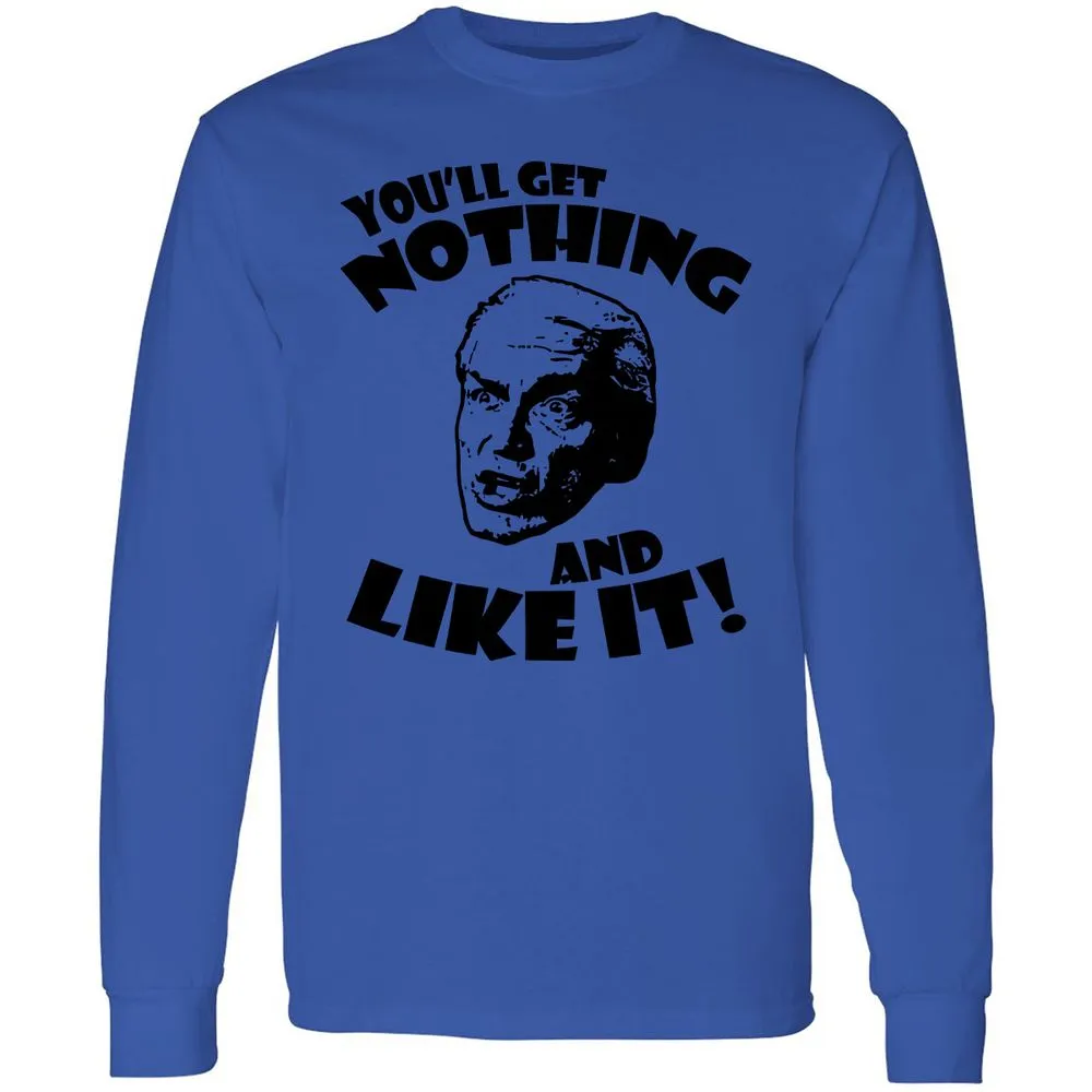 Long Sleeve T-Shirt - C49Y54PM - Royal - 4