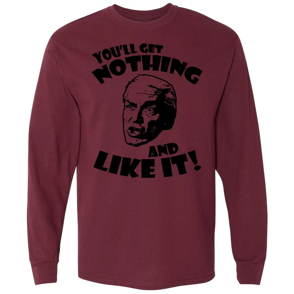 Long Sleeve T-Shirt - C49Y54PM - Maroon - 11