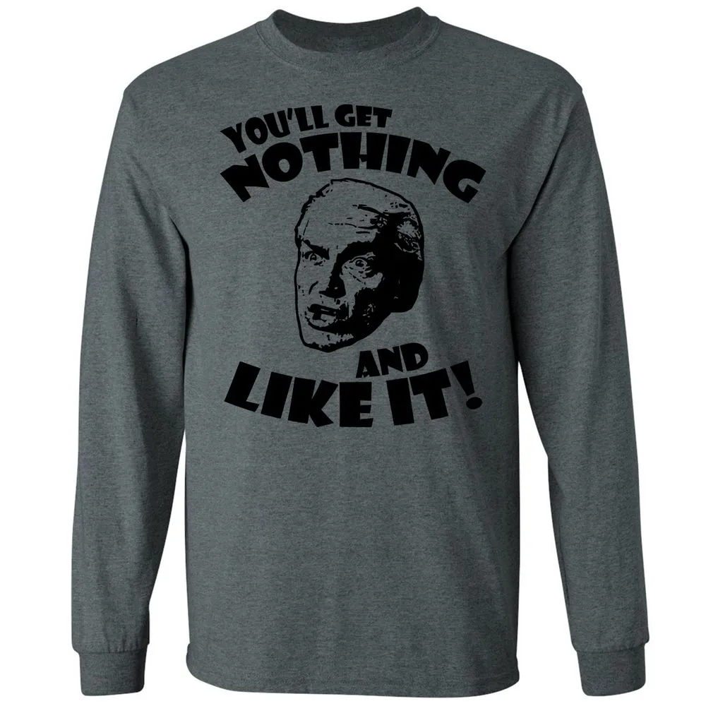 Long Sleeve T-Shirt - C49Y54PM - Dark Heather - 15