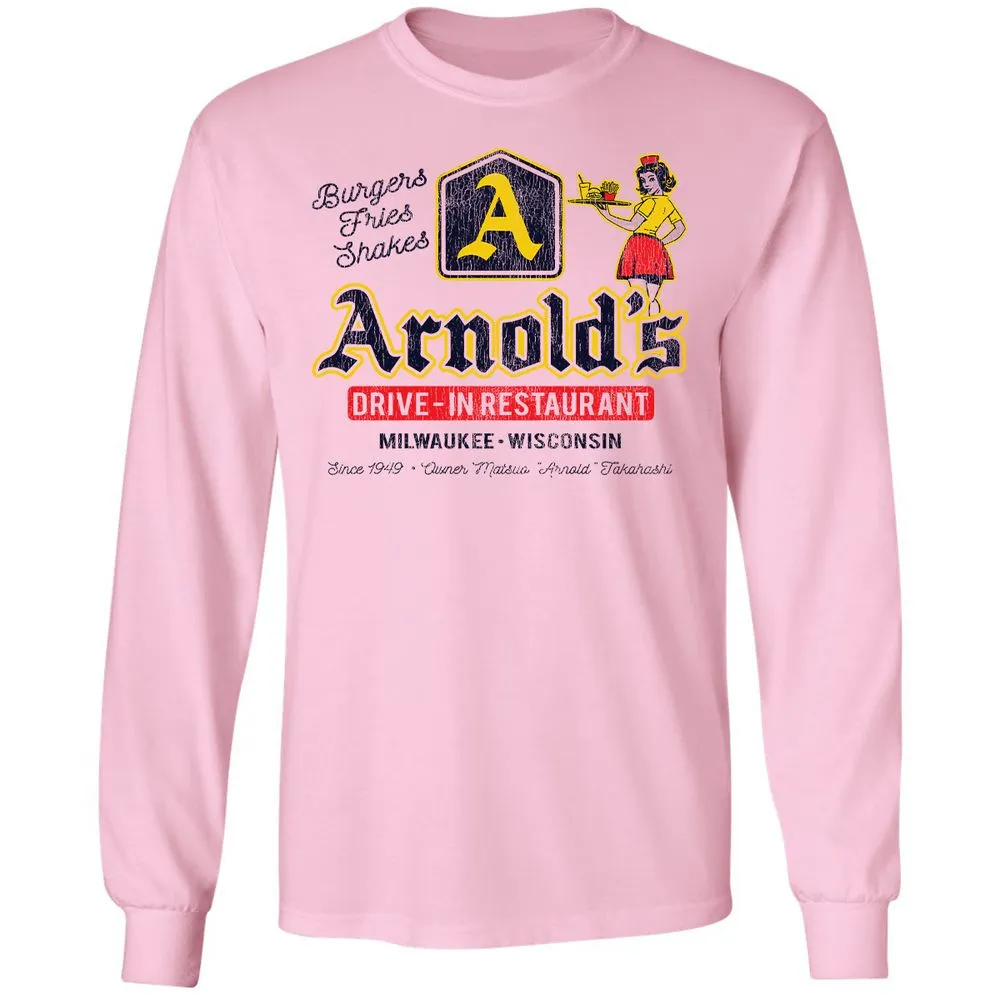 Long Sleeve T-Shirt - 8ZJKCQMQ - Light Pink - 3