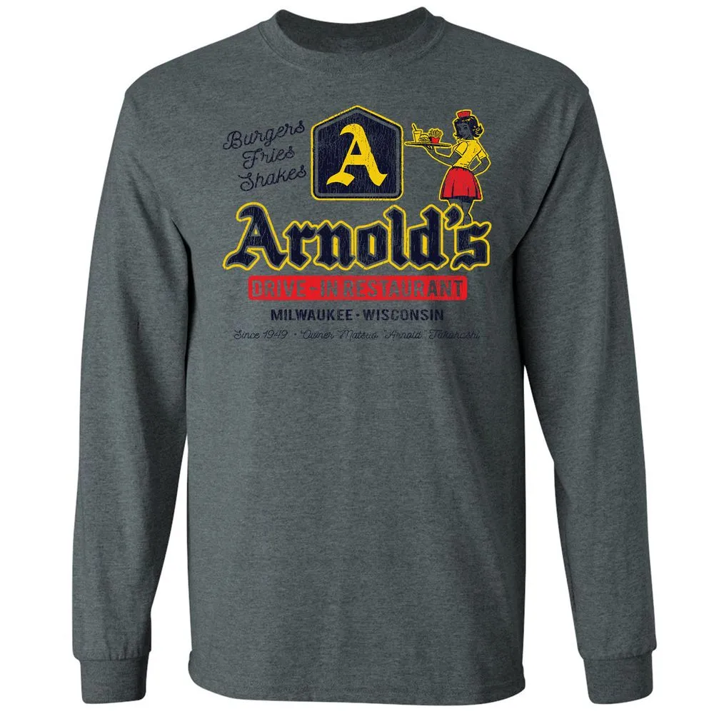 Long Sleeve T-Shirt - 8ZJKCQMQ - Dark Heather - 15