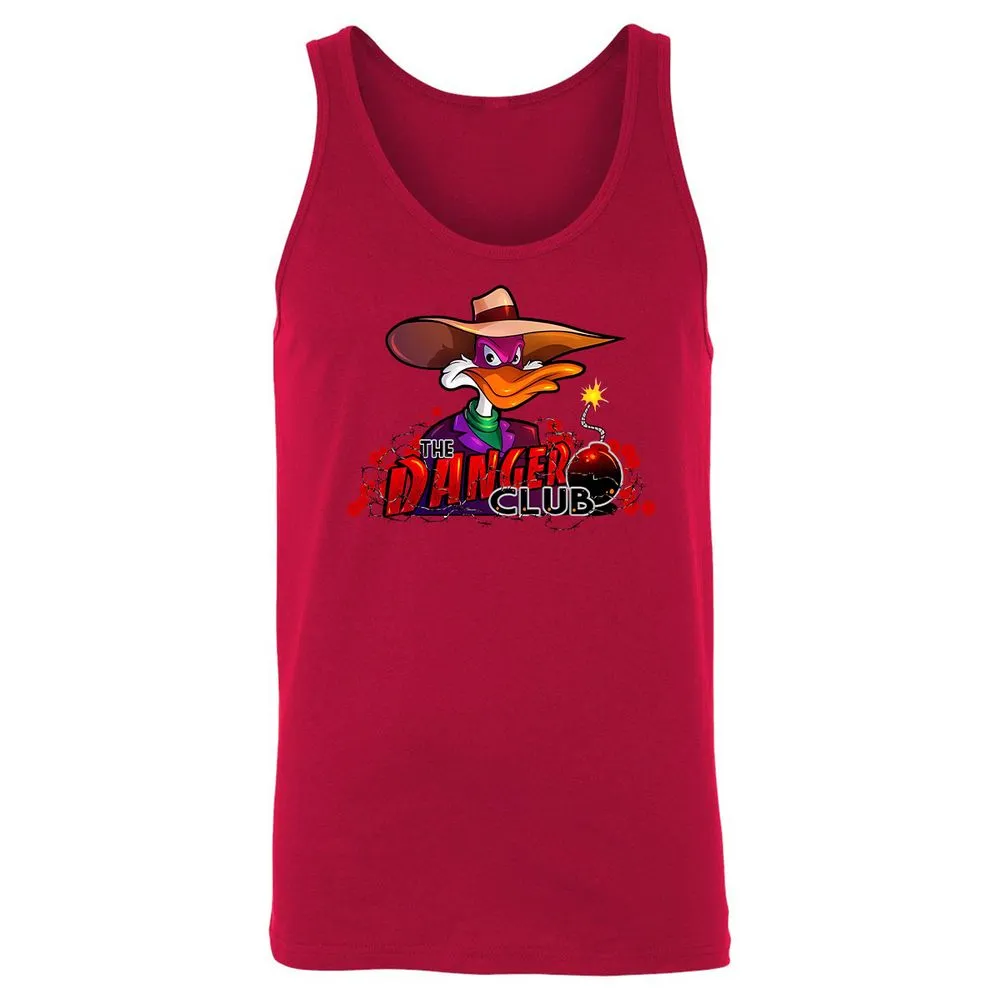 Unisex Jersey Tank - 4J37E98D - Red - 11