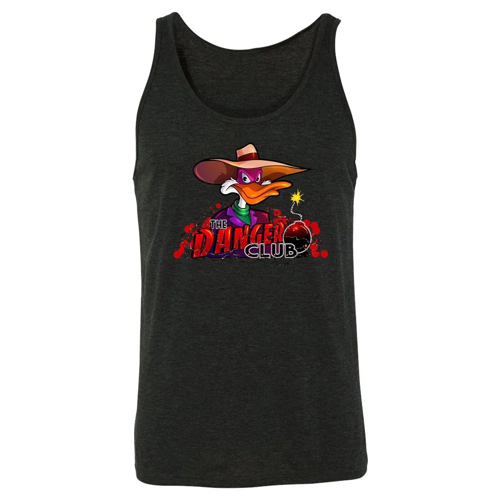 Unisex Jersey Tank - 4J37E98D - Charcoal Black Triblend - 5