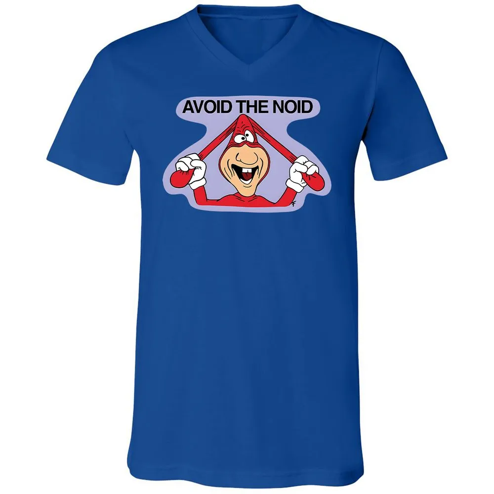 Unisex V-Neck T-Shirt - X6ZQWS5R - True Royal - 4