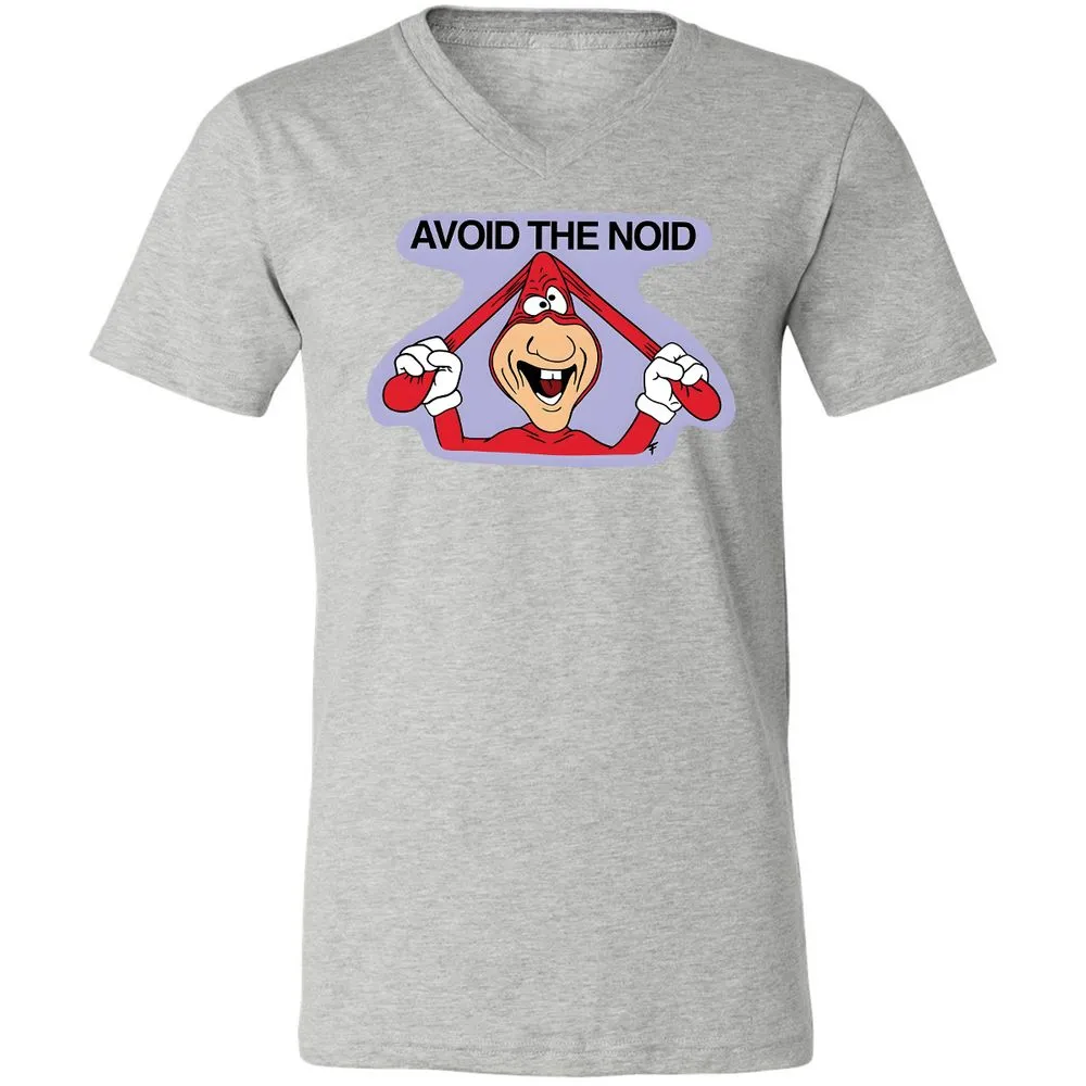 Unisex V-Neck T-Shirt - X6ZQWS5R - Athletic Heather - 7