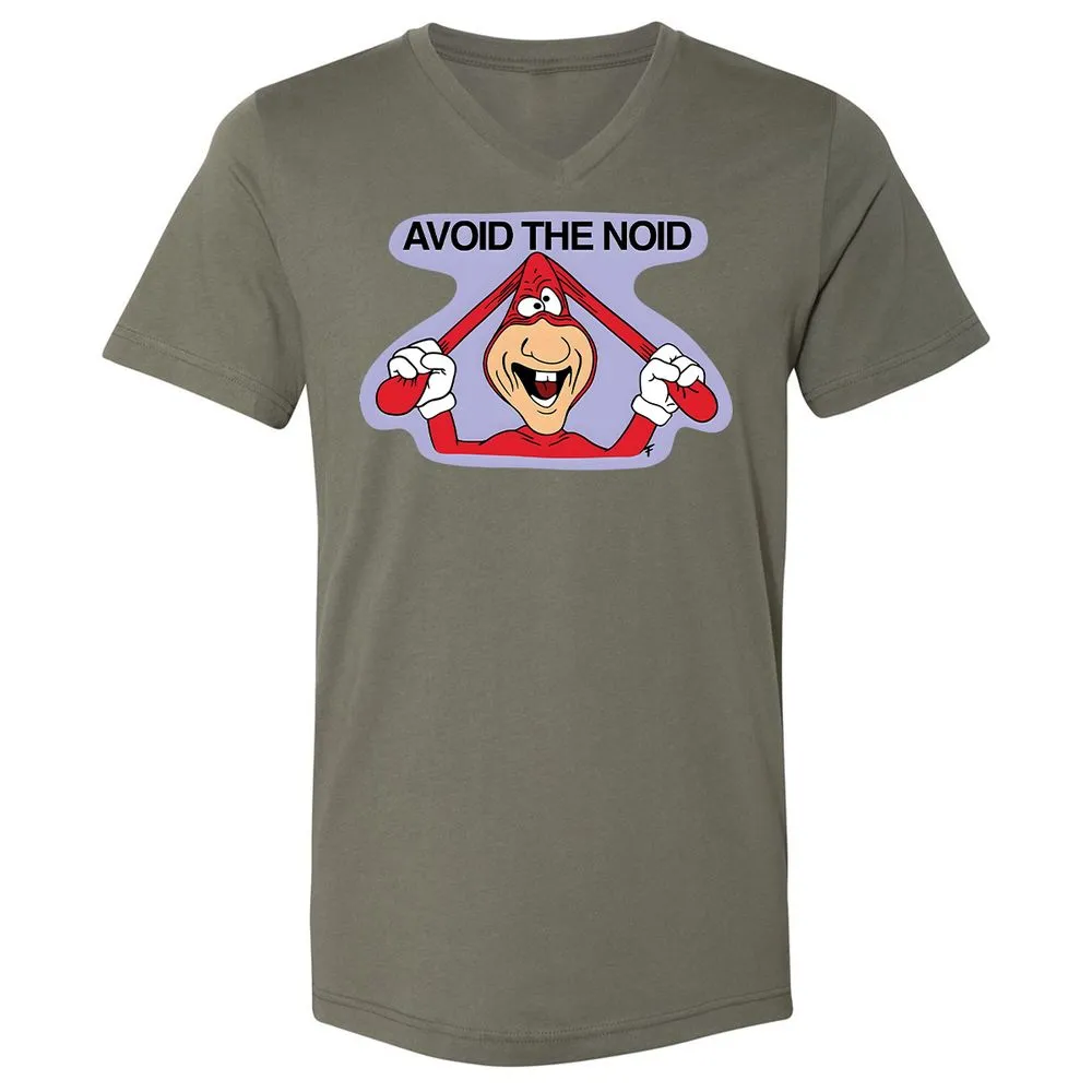Unisex V-Neck T-Shirt - X6ZQWS5R - Military Green - 10