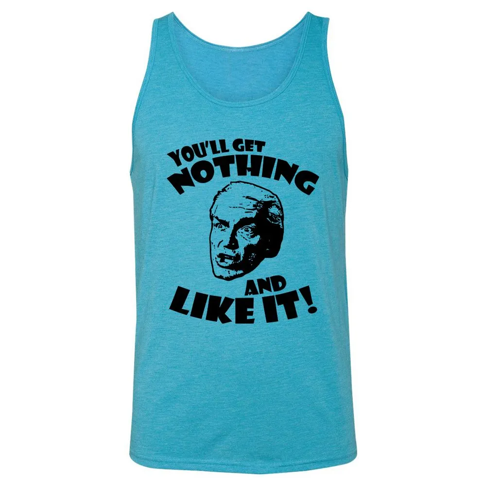 Unisex Jersey Tank - VFYAGRBB - Aqua Triblend - 3
