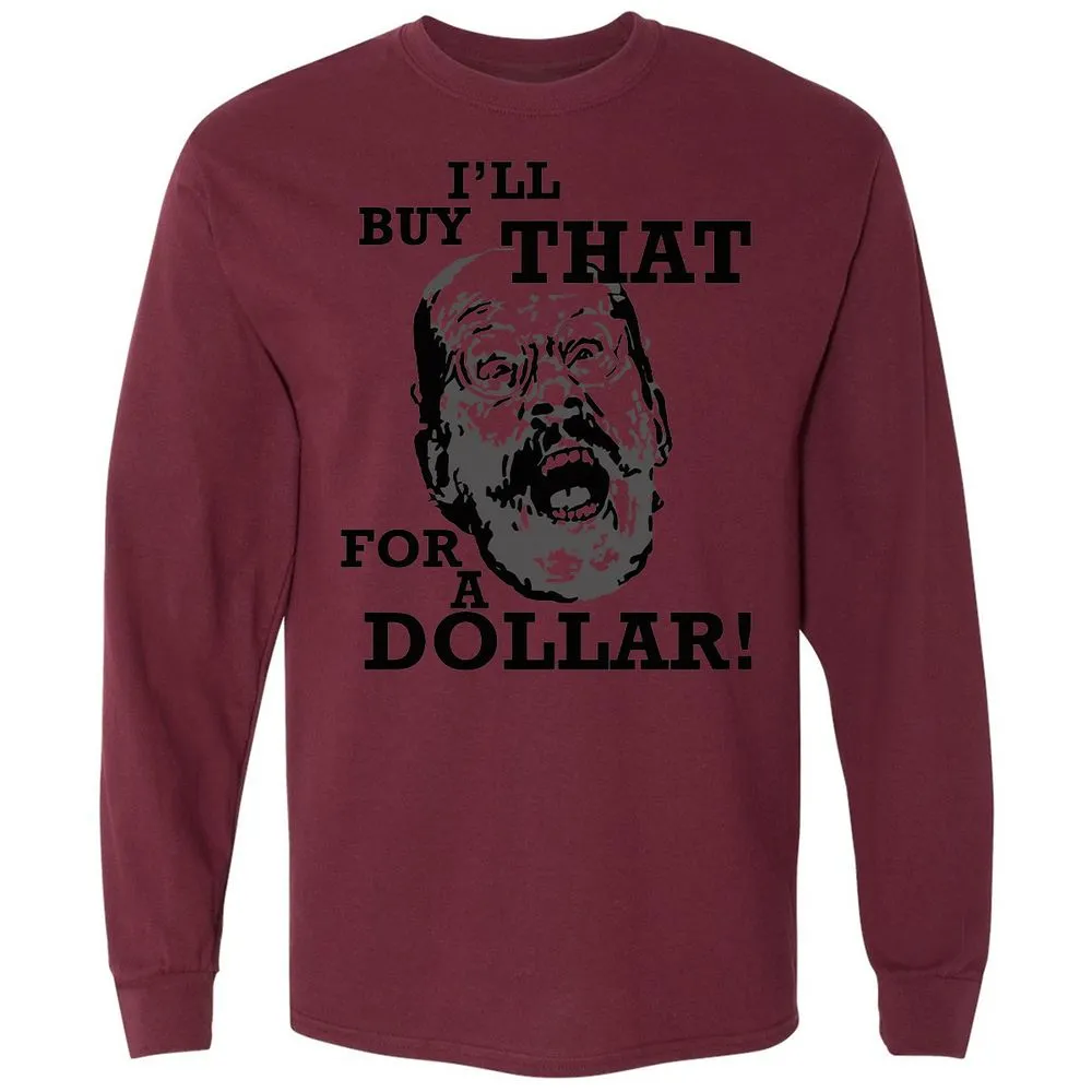 Long Sleeve T-Shirt - ZD4L4GMC - Maroon - 11