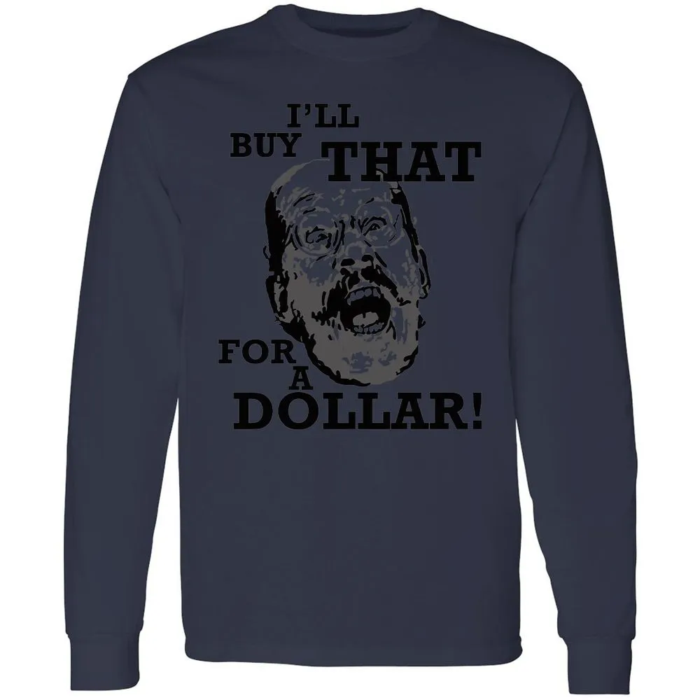 Long Sleeve T-Shirt - ZD4L4GMC - Navy - 12