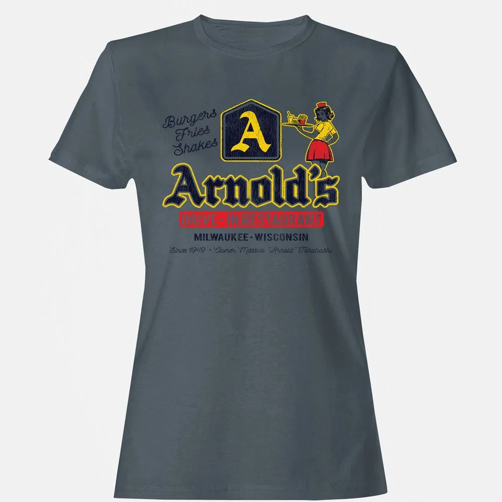 Women's T-Shirt - ZDDGFKQS - Charcoal - 3