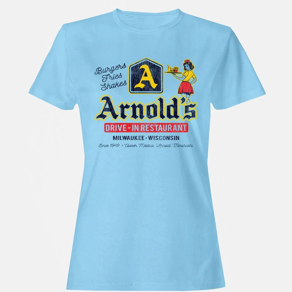 Women's T-Shirt - ZDDGFKQS - Light Blue - 8