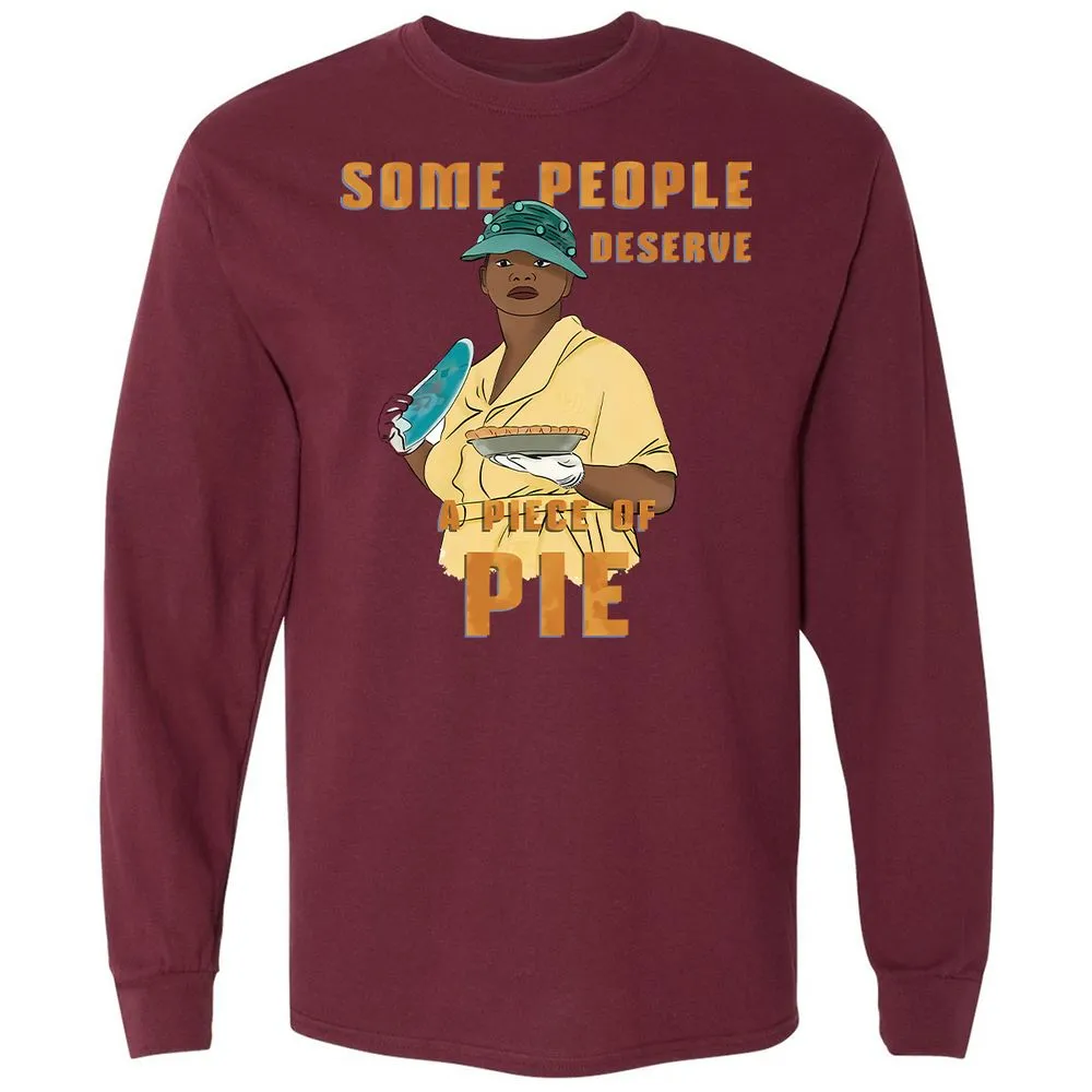 Long Sleeve T-Shirt - 67HNG2XW - Maroon - 11