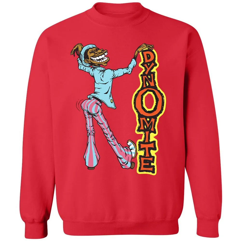 Classic Unisex Sweatshirt - T81YPDWV - Red - 5