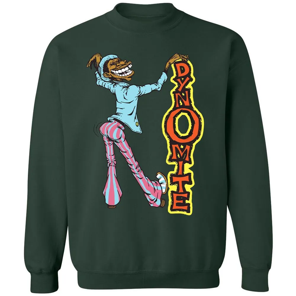 Classic Unisex Sweatshirt - T81YPDWV - Forest Green - 4