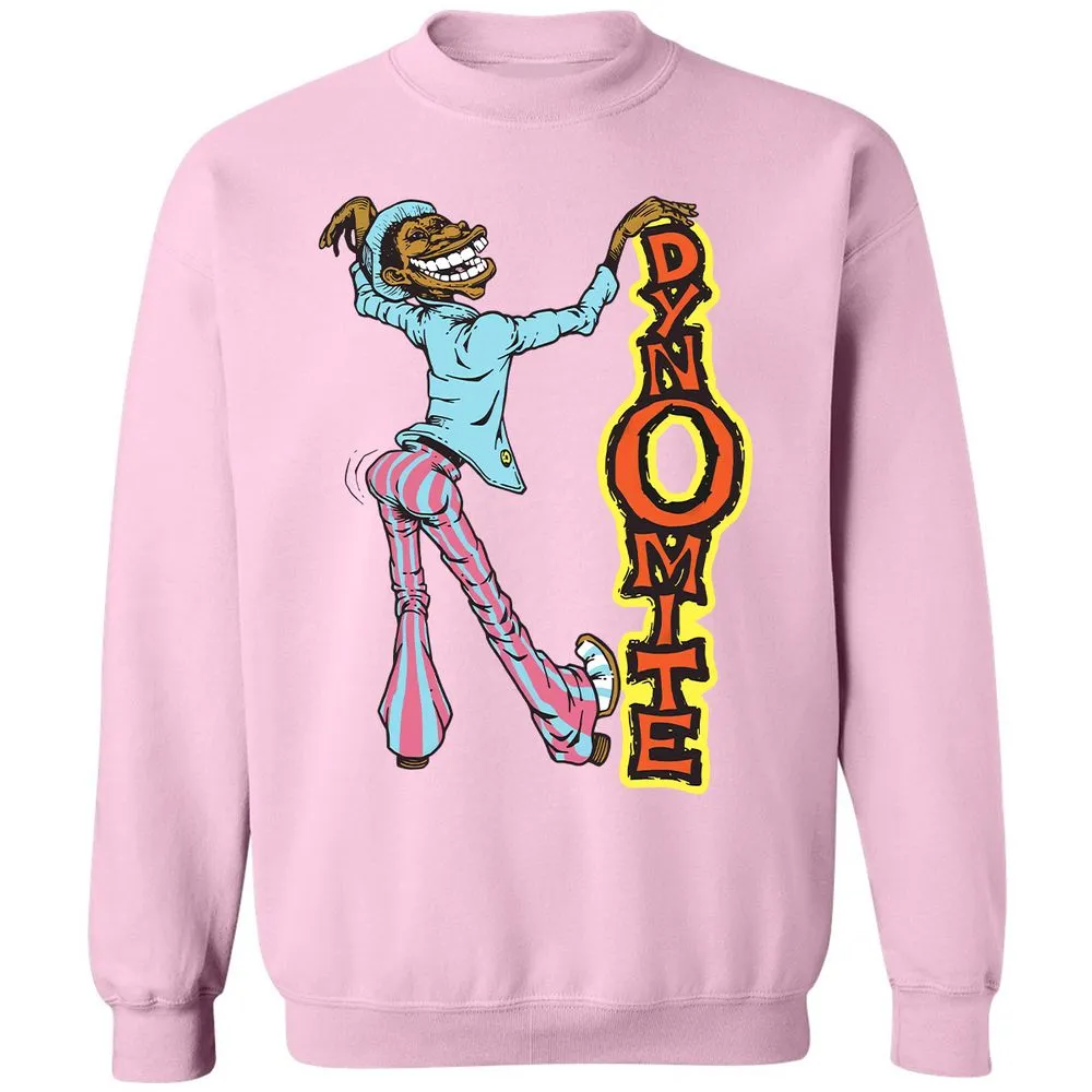 Classic Unisex Sweatshirt - T81YPDWV - Light Pink - 3