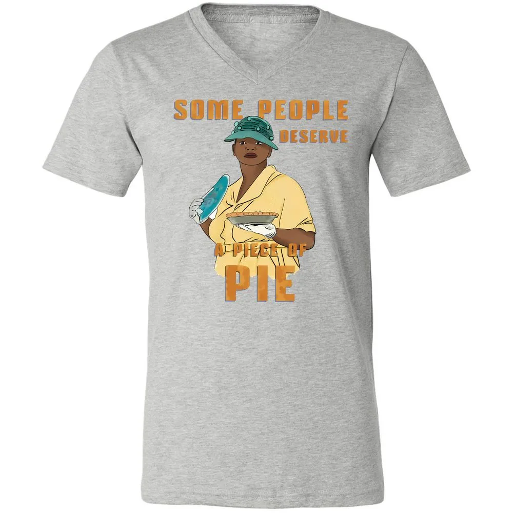 Unisex V-Neck T-Shirt - BX4E7P5U - Athletic Heather - 7