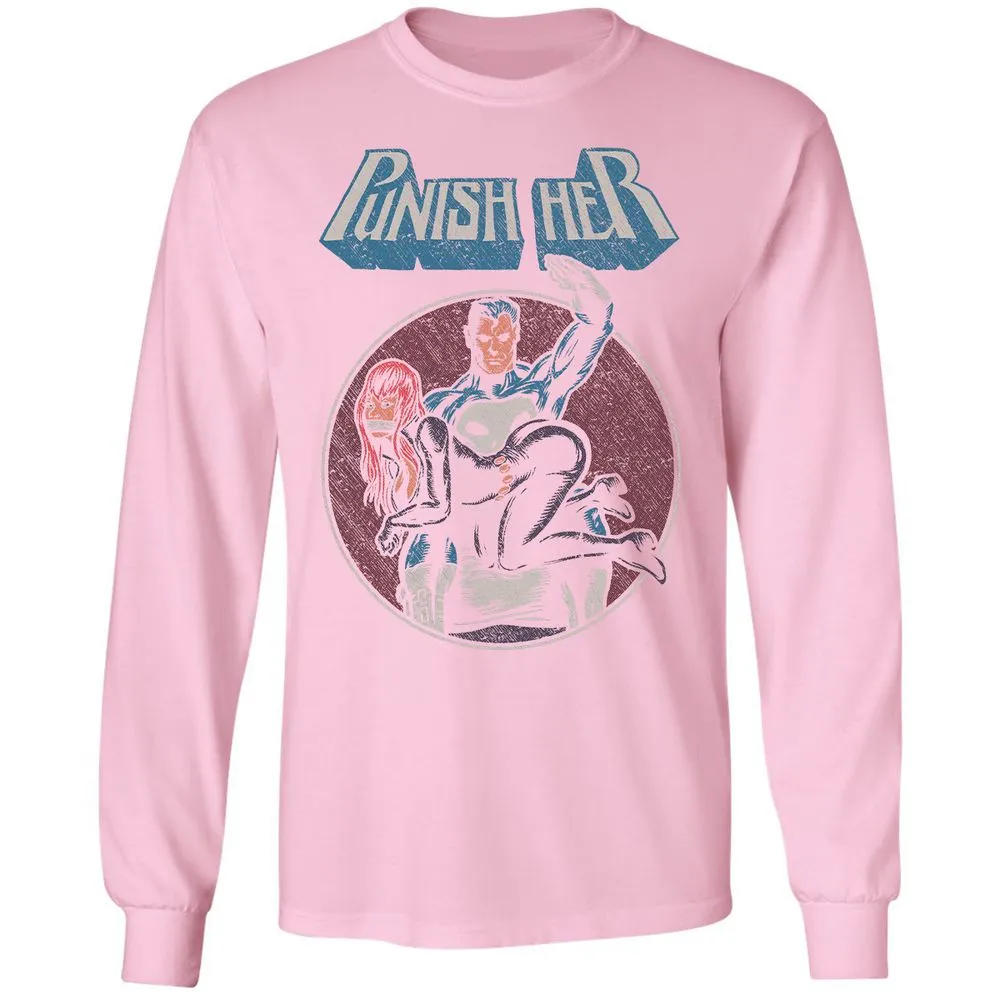 Long Sleeve T-Shirt - D7GXQ684 - Light Pink - 3