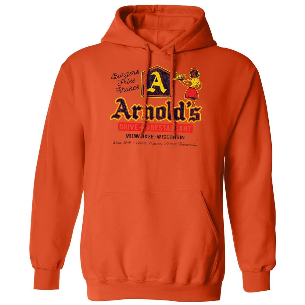 Classic Unisex Hoodie - LJ42W3CX - Orange - 10