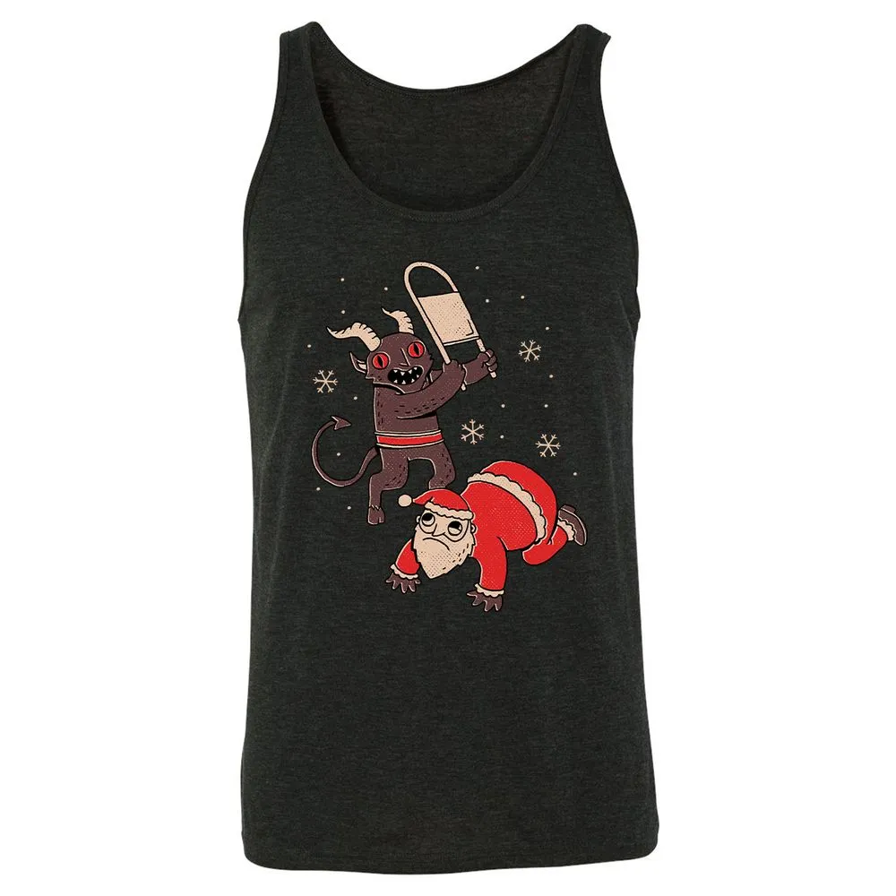Unisex Jersey Tank - 98EKL5R9 - Charcoal Black Triblend - 5