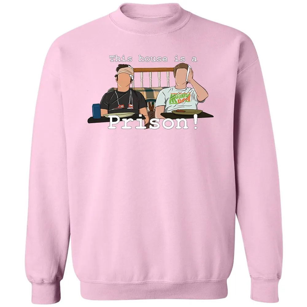 Classic Unisex Sweatshirt - EJ5R8F8W - Light Pink - 3